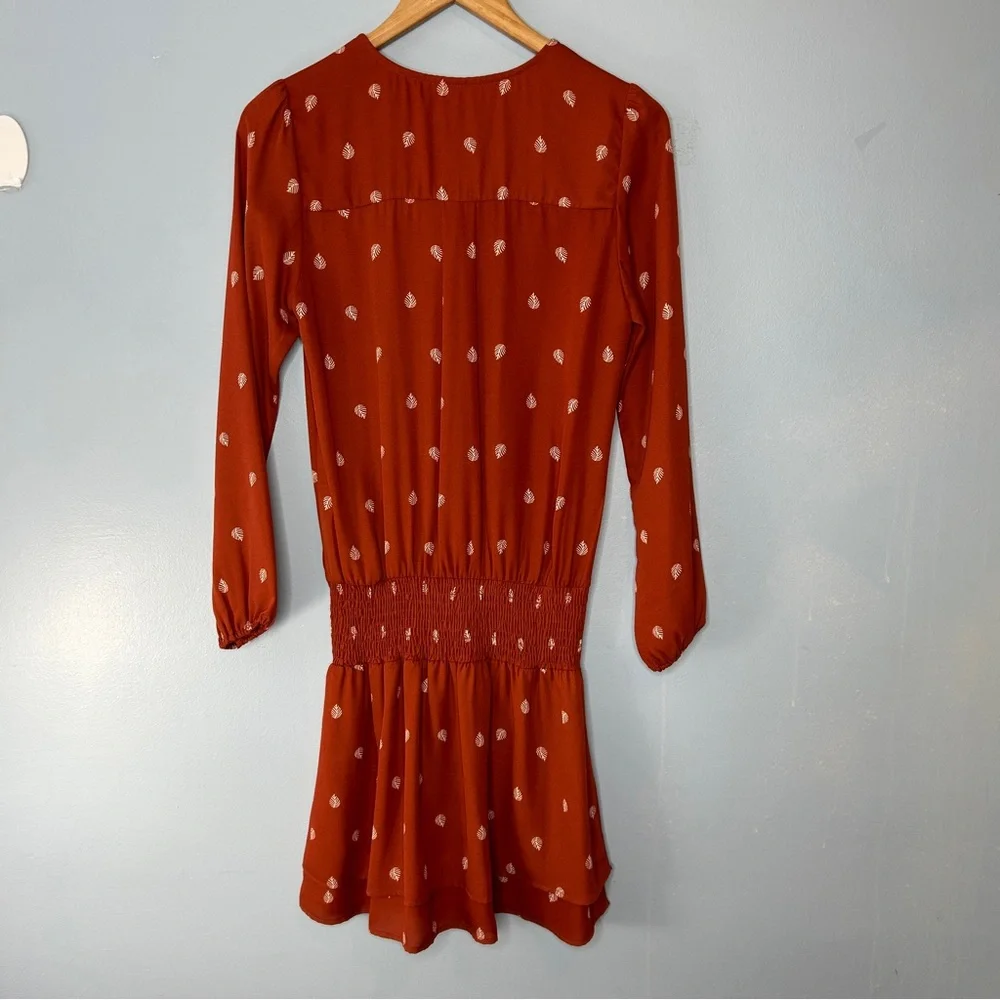 NWT Veronica M Dress Size XS Rust color - Picture 5 of 6